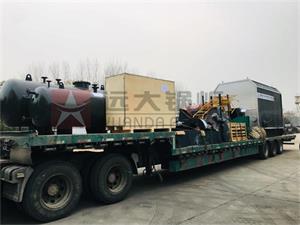 YLW-1400MA，2噸燃煤導熱油鍋爐出口越南